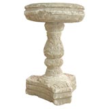 Antique 17 th. century Italian stone fountain