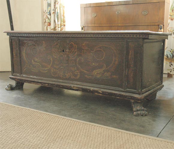 17th. century Italian Baroque Cassone
