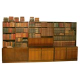Large 3 Section Rosewood Bookcase by Omann Junior