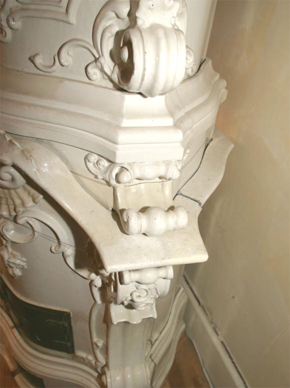 Rococo Faience Palace Stove 3