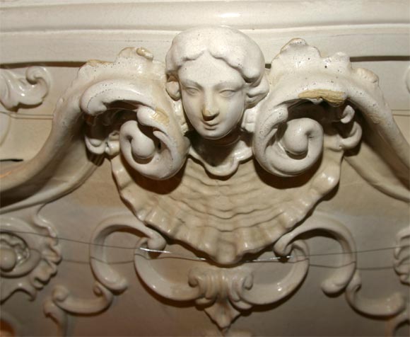 Rococo Faience Palace Stove 4