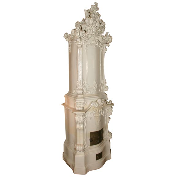 Rococo Faience Palace Stove