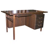 Desk with Bookcase on Back designed by Jens Risom