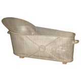 Antique Zinc Bath Tub