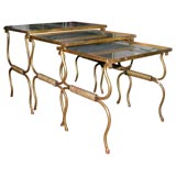 Set of 3 Nesting Tables, Des. by Ramsay