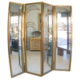 ''OVER-THE-TOP'' BRONZE MIRRORED SCREEN