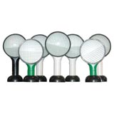 Group of Italian plastic pop art lamps