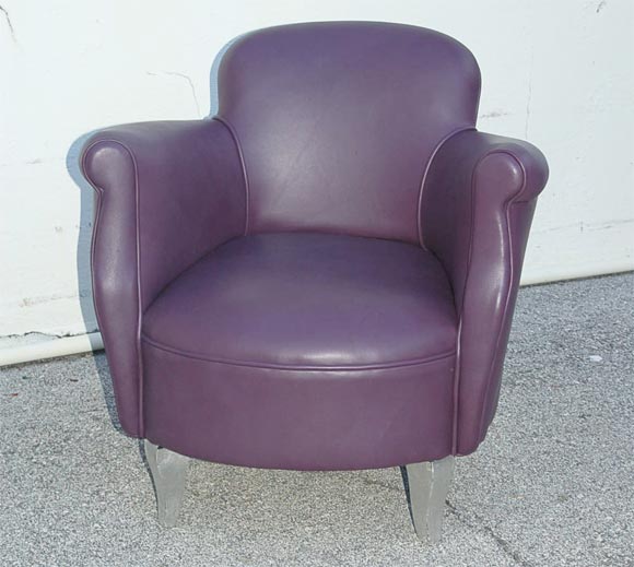 Really super rare find! Bought in france many years ago. We finally restored the chair inside and out. An art deco classic<br />
for the children or a pampered pet.