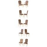 Set of 10 Dining Chairs