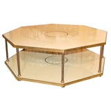 Large Octagonal Coffee Table
