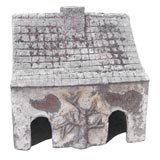 French Cement Rabbit / Bird House