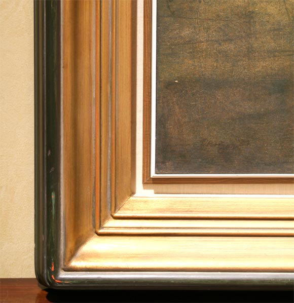 XX secolo Olio su tavola di Armand Merizon in vendita