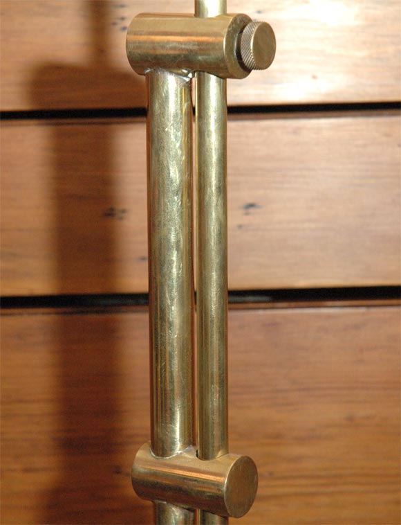 Brass Von Nessen Task Lamp