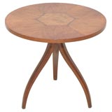 An Elegant Inlaid Wood Occasional Table