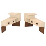 A Pair of Bedside Tables designed by William Haines