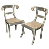 Pair of Anglo-Indian Regency Side Chairs