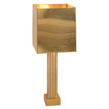 Brass And Chrome Jere Lamp