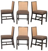 Set Of 6 Michael Taylor for Baker Dining Chairs