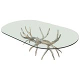 Arthur Court Antler Cocktail Table