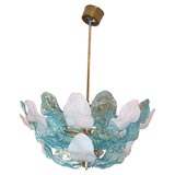 STUNNING MURANO LEAF CHANDELIER