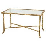 Bronze Coffee Table by Jacques Adnet