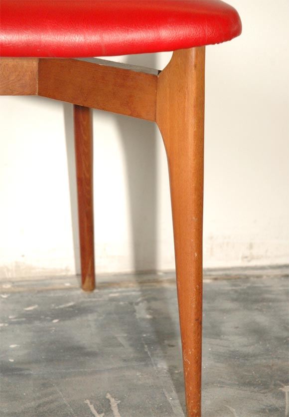 Mahogany Set of 6 Chairs by Ico Parisi