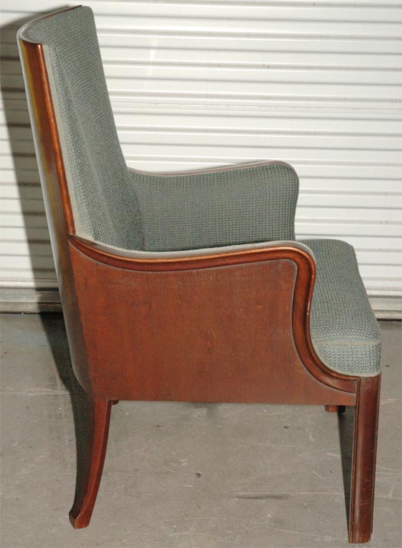 Frits Henningsen Highback Armchair For Sale 1