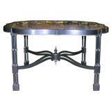 Regency Period Tole Chinoiserie Tray on Stand