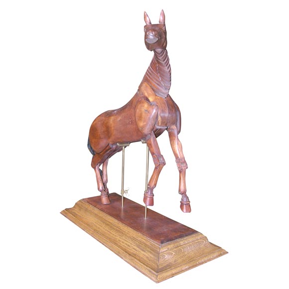 Modello d'artista d'epoca di un cavallo