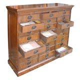 Fine 19th Century "Amberg" Filing Cabinet