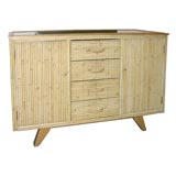 1950'S  Split Bamboo Sideboard