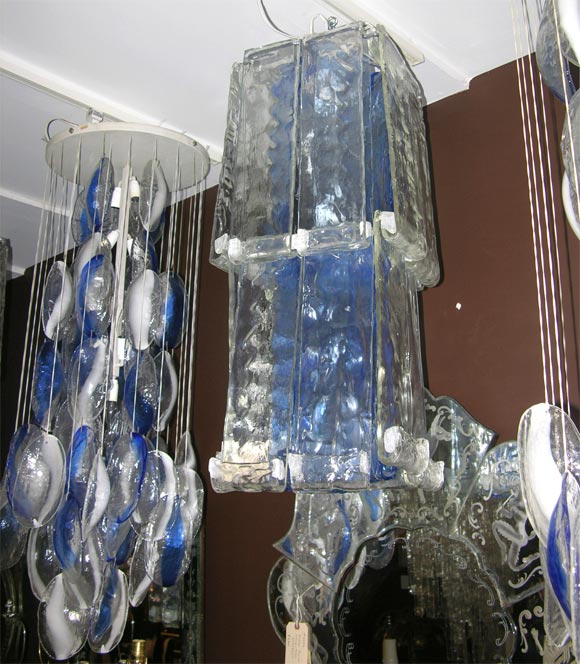 Iridescent Light Fixture By Fratello Toso
