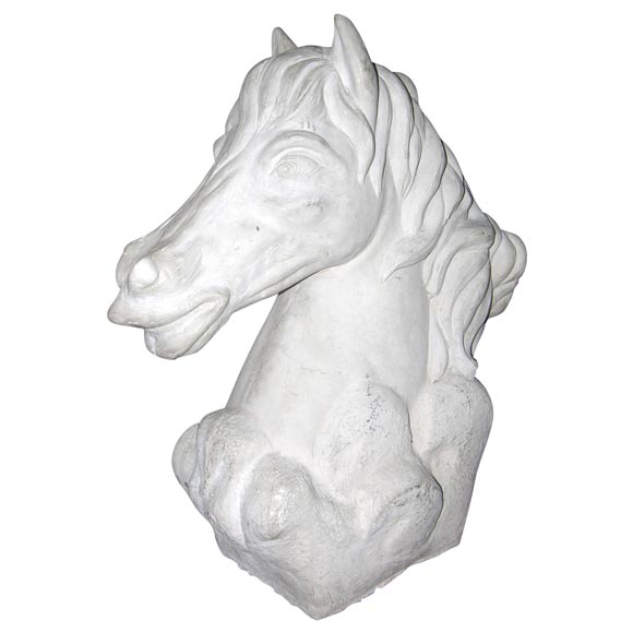 Concrete Horse Head