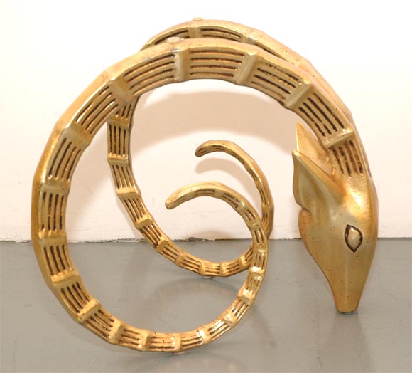Gilded Rams Heads 1