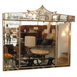 Backlit Chinoiserie Mirror