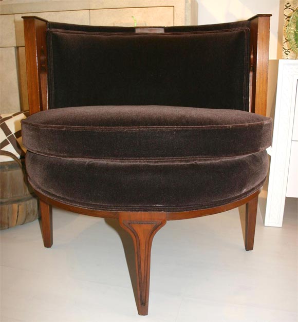 Oval Back Tub Chair