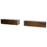 Wall Mounted Rosewood Sideboard by Hans Wegner