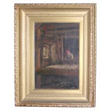 Oil-on-Canvas  "The Weaver"