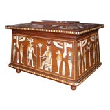 Regency Egyptian Revival  Rosewood Box