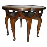 Antique " Elephant trunk" table by Adolf Loos