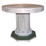 20th Century Cerused Oak Table