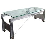 Industrial Design Steel Coffee Table