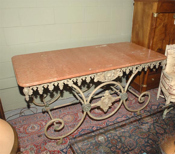 Original 19th Century French Baker's Table