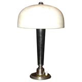 Art Deco alabaster table lamp