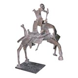 1950's Modernist Bronze of Don Quixote
