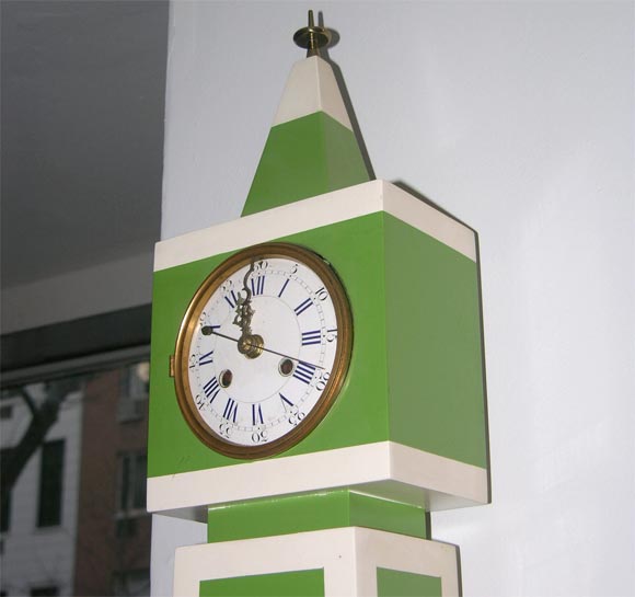 Rare Custom Clock by Tommi Parzinger In Excellent Condition For Sale In New York, NY