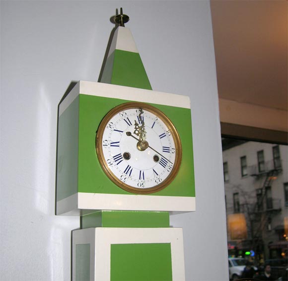 Mid-20th Century Rare Custom Clock by Tommi Parzinger For Sale