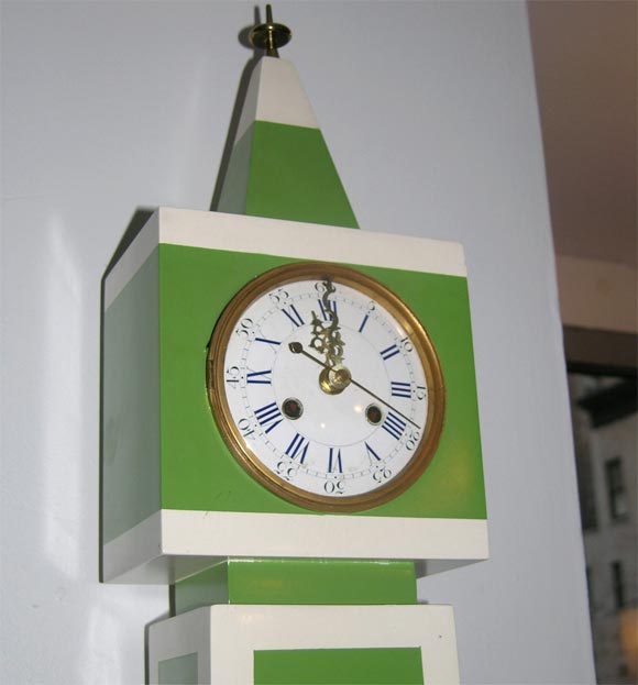 Rare Custom Clock by Tommi Parzinger For Sale 1