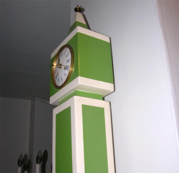 Rare Custom Clock by Tommi Parzinger For Sale 2