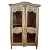 Painted French Provincial Armoire